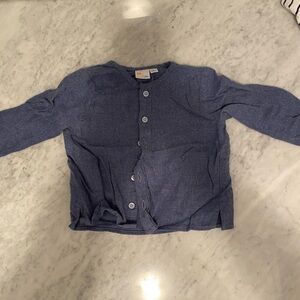 Oso & Me Blue Kids Flannel Button Down 12 Months